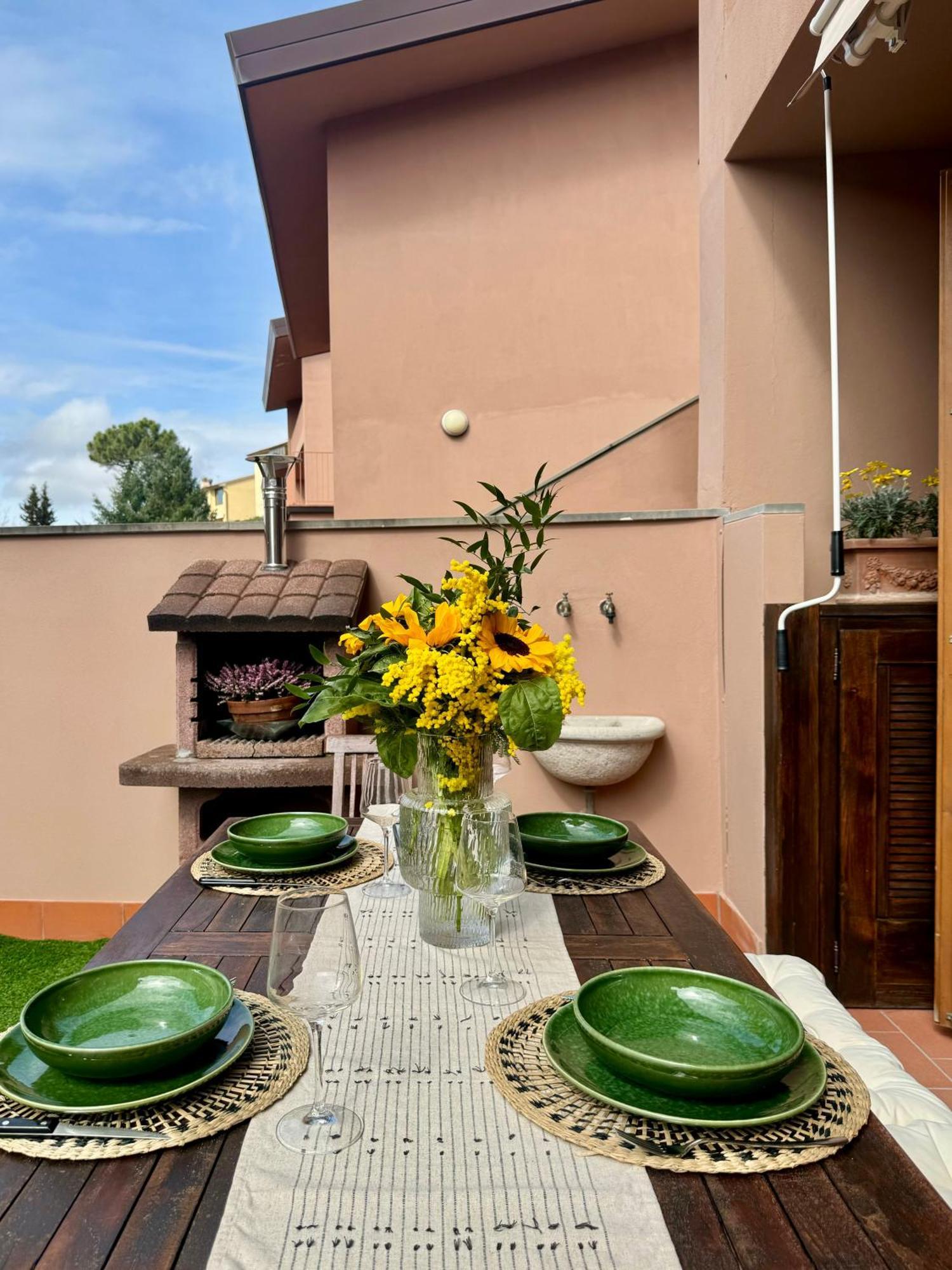 Chianti House Garden - 30 Min Firenze Centro Apartment Pelago Exterior foto